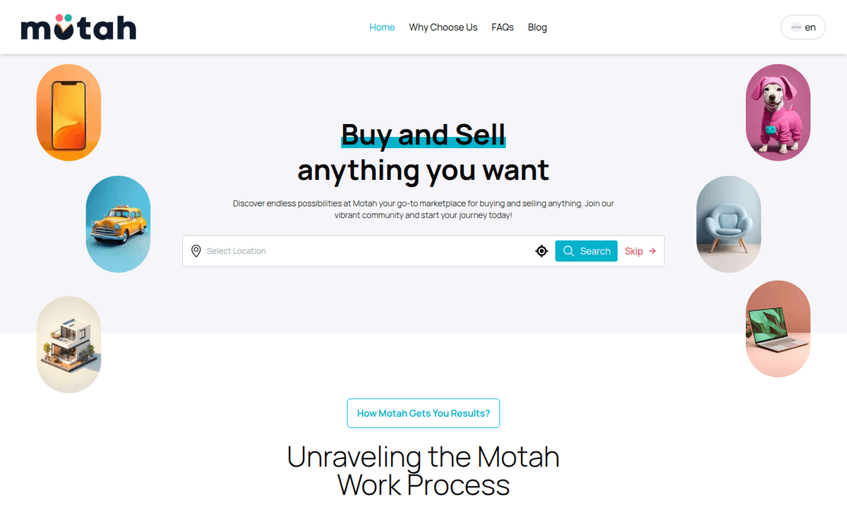 Motah website