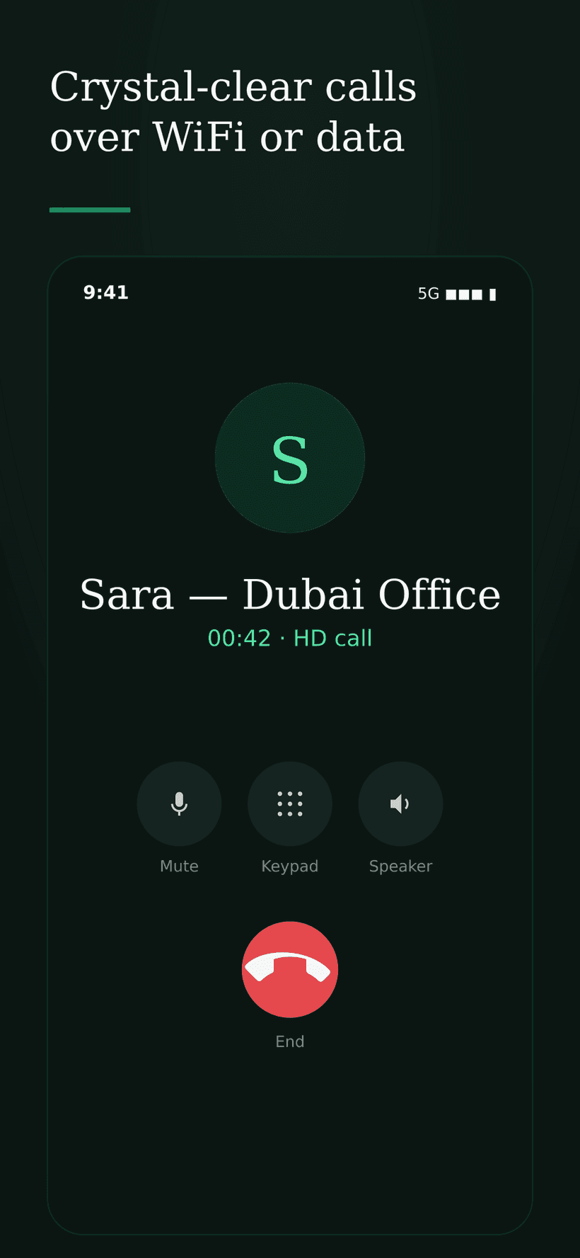 Transcenda Voice screen 2